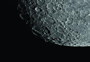 تلسكوب صغير الحجم - صورة مقرَّبة لمنطقتي كلافيوس وتيخو على القمر