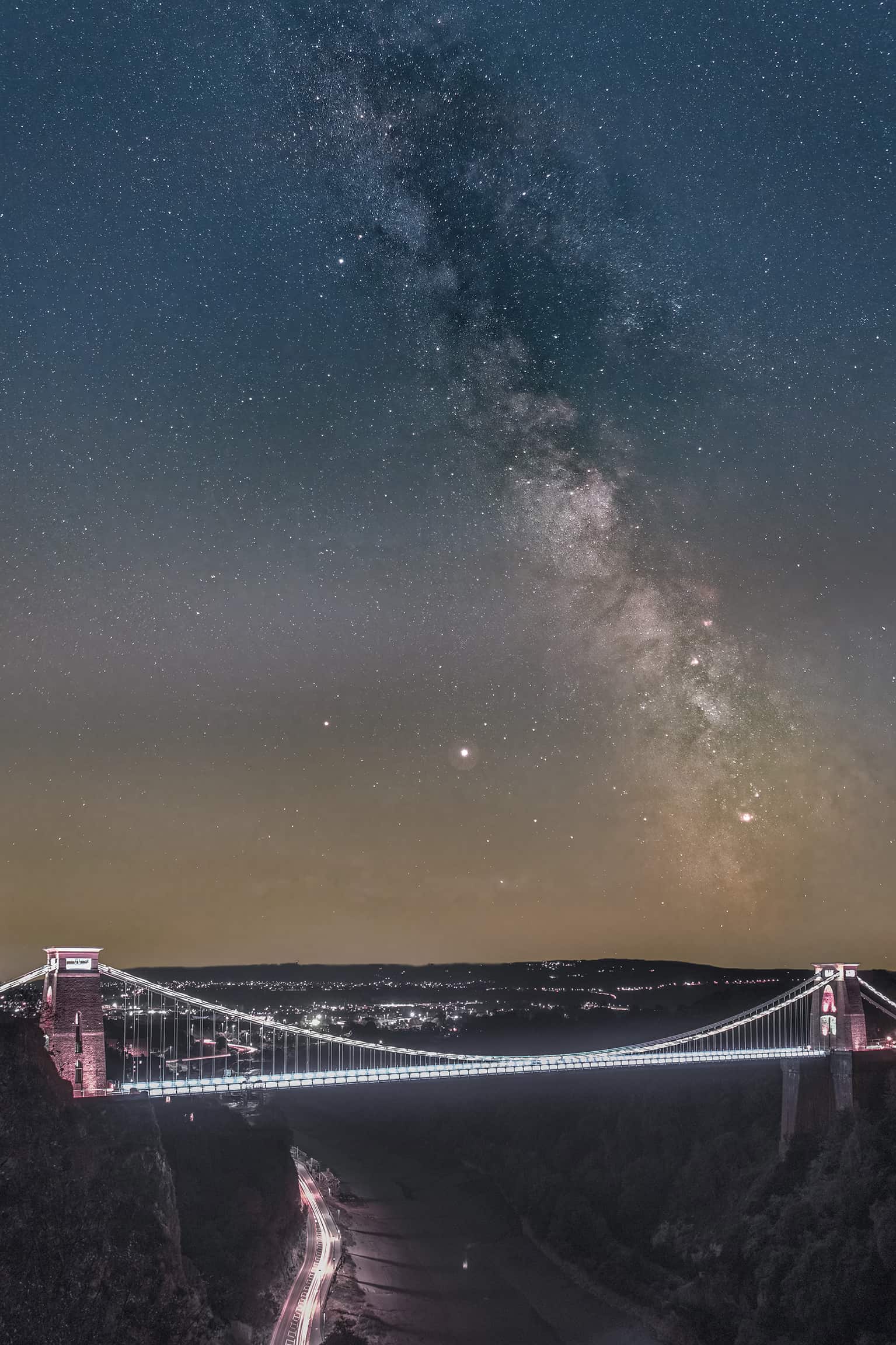 مشاهدة النجوم - جسر كليفتون في بريستول
