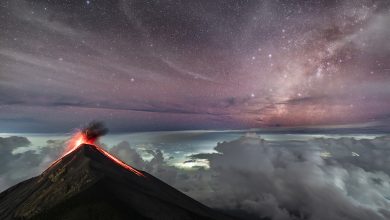 فوق بركان دي فويغو
